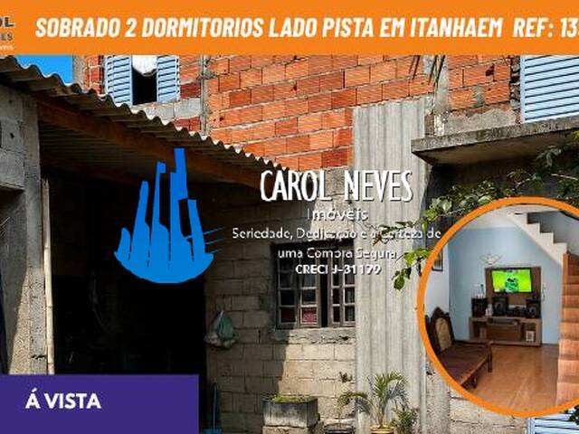 #13931 - Sobrado para Venda em Itanhaém - SP - 1
