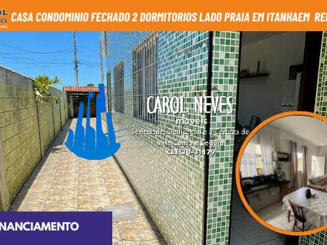 #13976 - Casa em Condomínio Fechado para Venda em Itanhaém - SP - 1