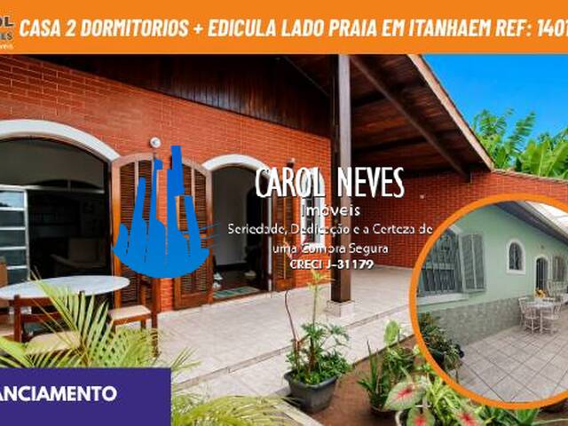 #14018 - Casa para Venda em Itanhaém - SP - 1