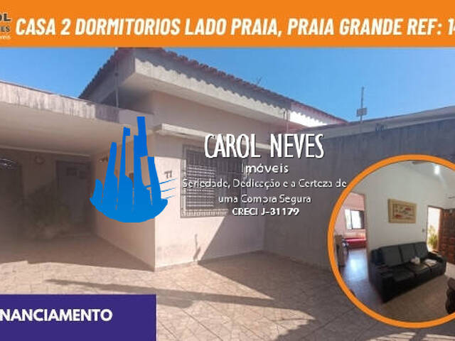 #14061 - Casa para Venda em Praia Grande - SP - 1