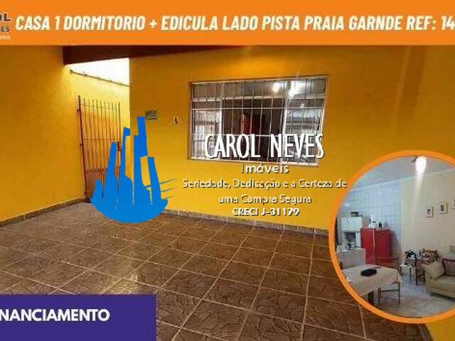 #14129 - Casa para Venda em Praia Grande - SP - 1