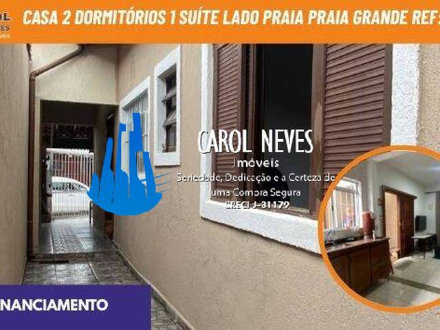 #14217 - Casa para Venda em Praia Grande - SP - 1