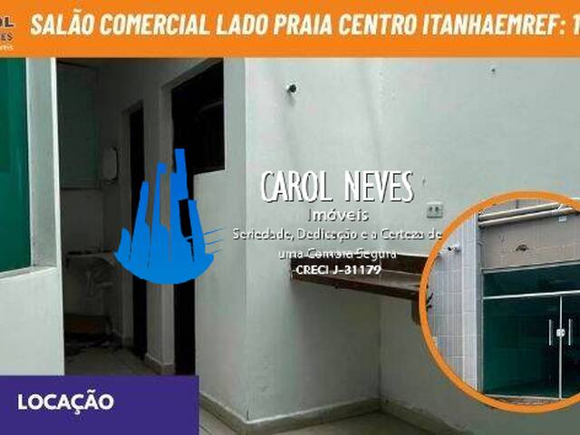 #14215 - Salão Comercial para Locação em Itanhaém - SP - 1