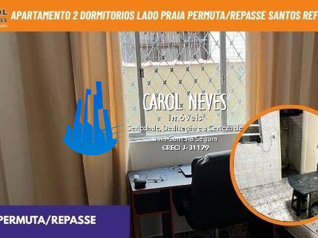 #14261 - Apartamento para Venda em Santos - SP - 1