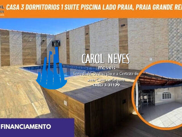 #14290 - Casa para Venda em Praia Grande - SP - 1