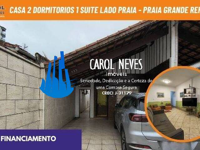 #14350 - Casa para Venda em Praia Grande - SP - 1