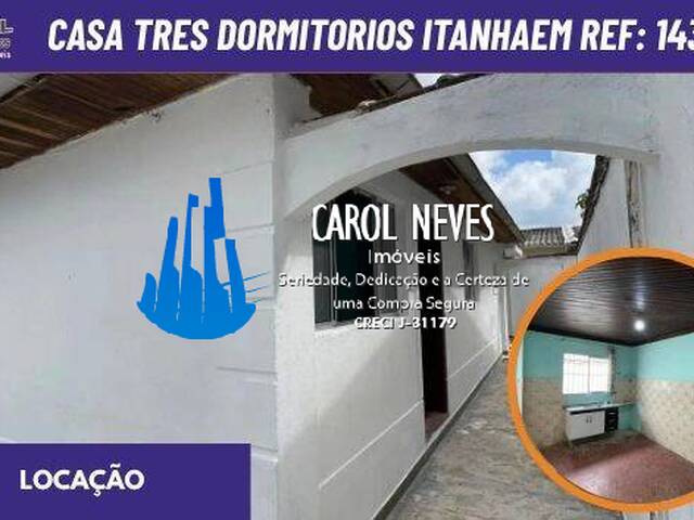 #14371 - Casa para Locação em Itanhaém - SP - 1