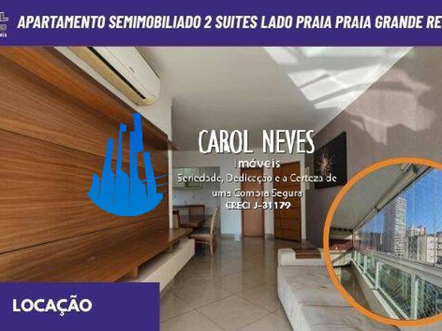 #14364 - Apartamento para Locação em Praia Grande - SP - 1