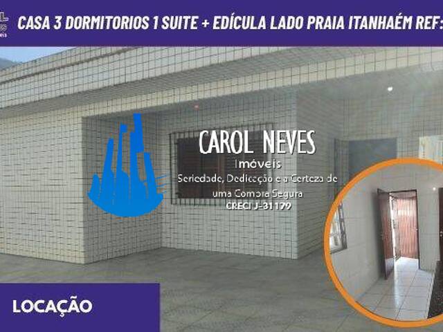 #14380 - Casa para Locação em Praia Grande - SP - 1
