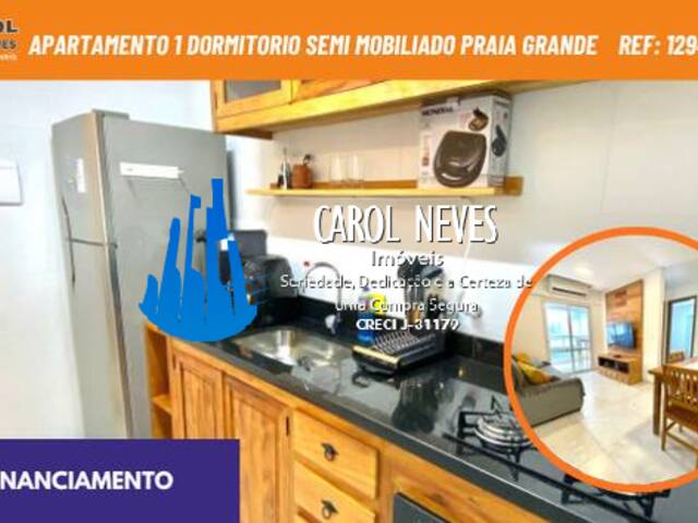 #12948 - Apartamento para Venda em Praia Grande - SP - 1