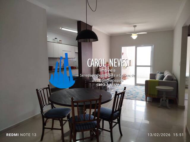 #13401 - Apartamento para Locação em Mongaguá - SP - 2