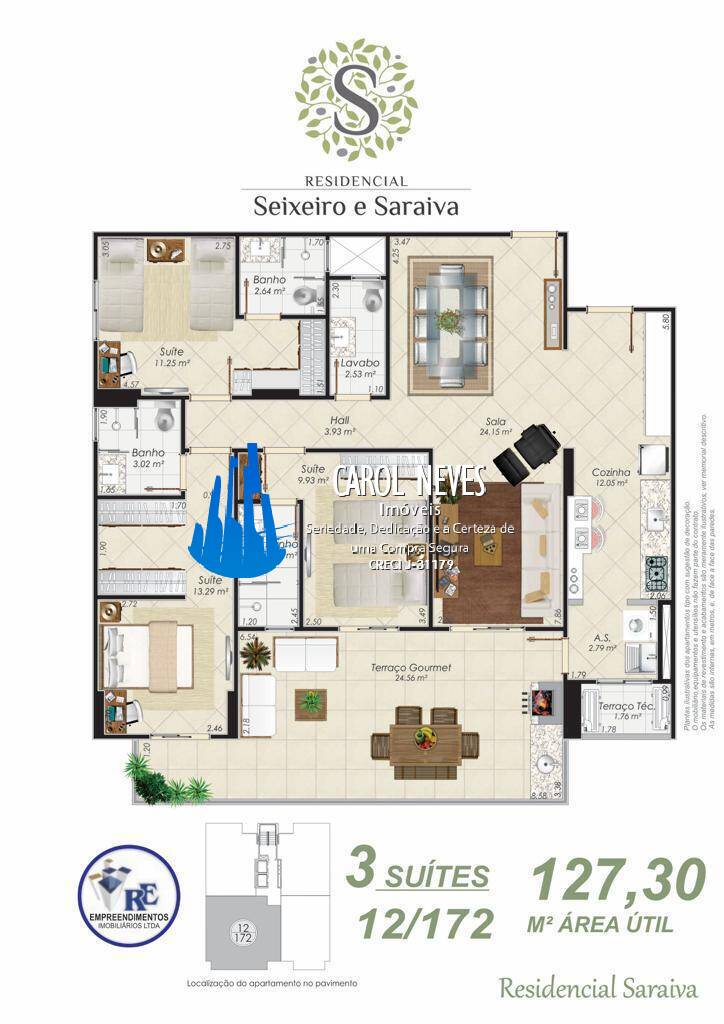 Apartamento, 1 quarto, 52 m² - Foto 2