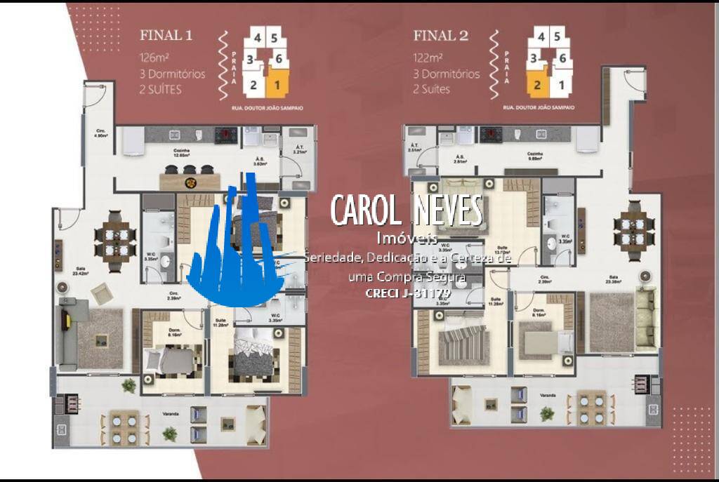 Apartamento, 3 quartos, 126 m² - Foto 29